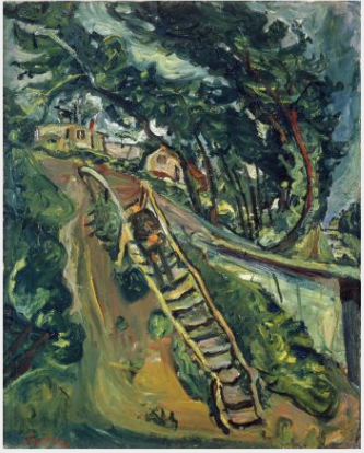 Landschap met trappartij - Chaim Soutine