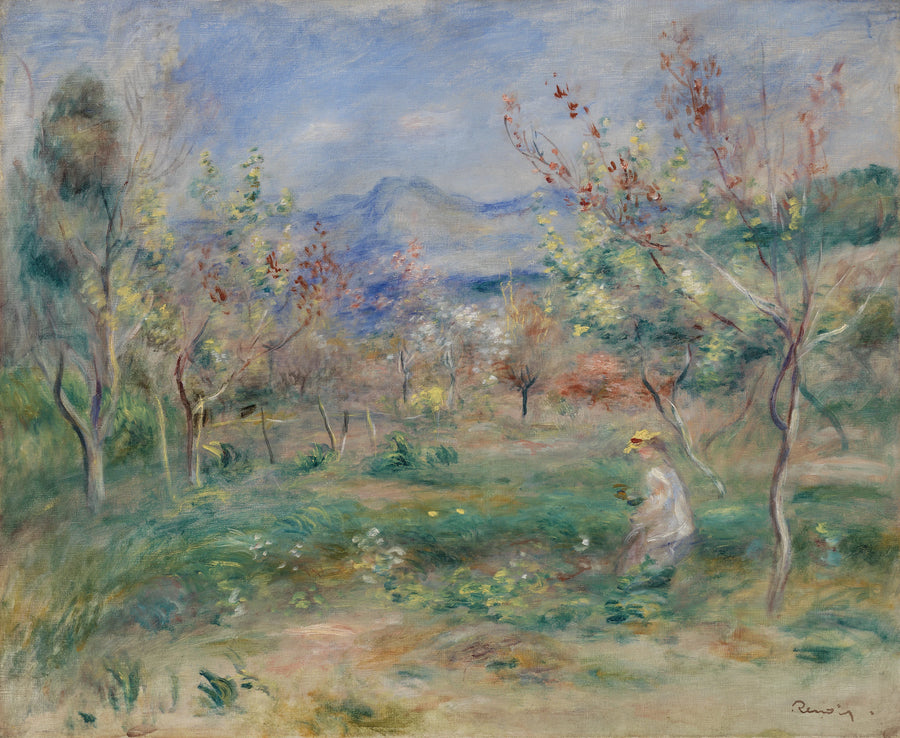 Landschap - Pierre-Auguste Renoir