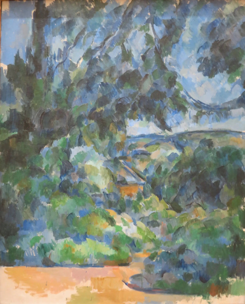 Blauw landschap - Paul Cézanne