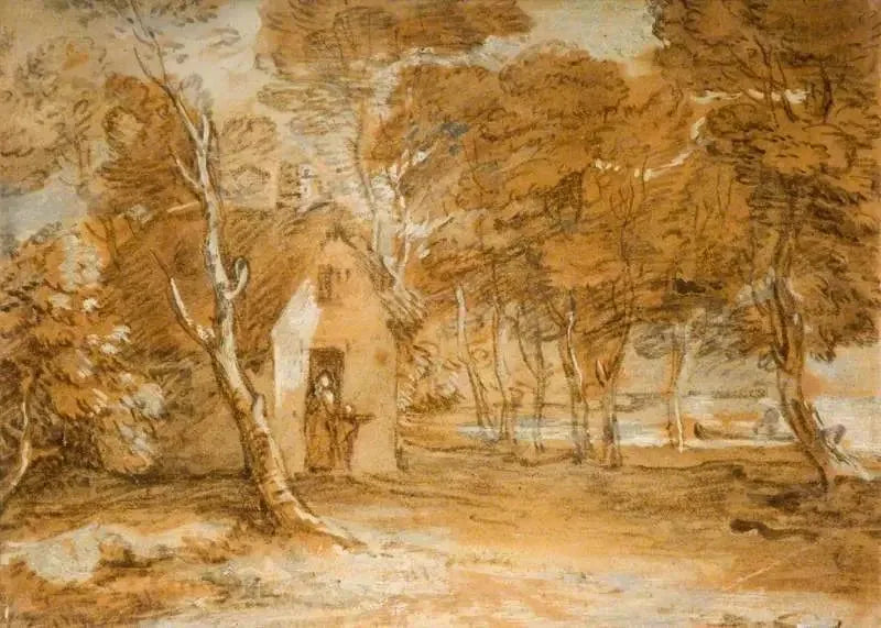 Boslandschap met chalet, personages en boot op een meer - Thomas Gainsborough

Source:
Paysage boisé avec chalet, personnages et bateau sur un lac - Thomas Gainsborough