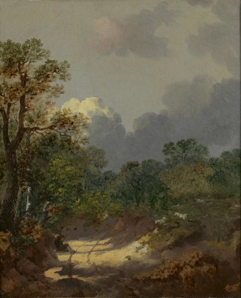 Boslandschap met een herder rustend op een zonnige weg met schapen - Thomas Gainsborough

Source:
Paysage boisé avec un berger au repos sur une route ensoleillée avec des moutons - Thomas Gainsborough