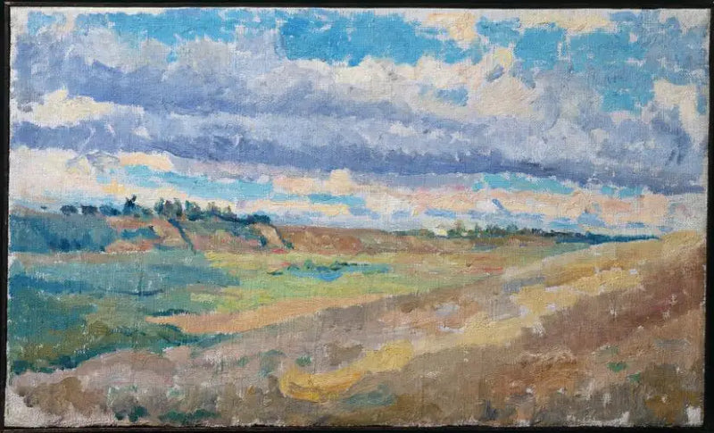 Landschap, velden - Kazimir Malevich