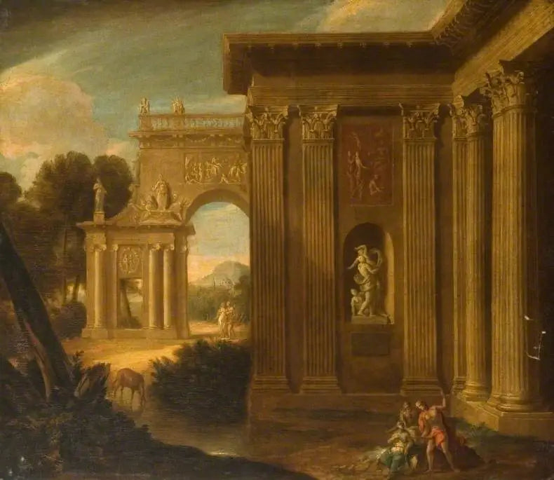Klassiek landschap - Giovanni Paolo Panini

Source:
Paysage classique - Giovanni Paolo Panini