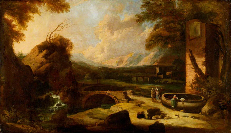 Italiaans klassiek landschap - Sebastiano Ricci