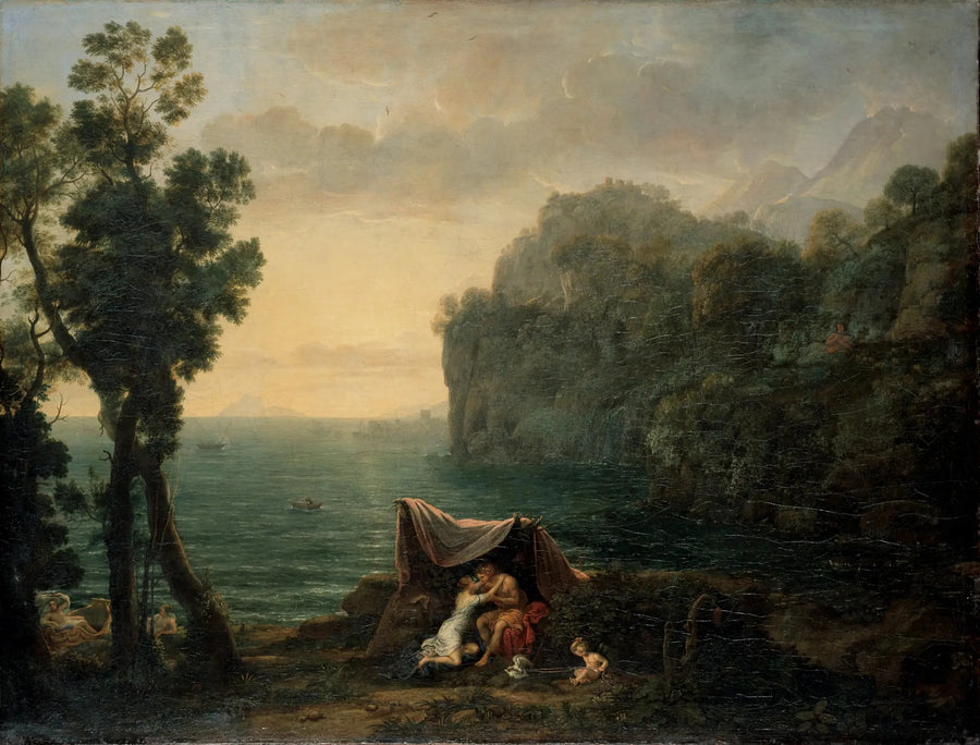 Kustlandschap met Acis en Galatea - Claude Lorrain