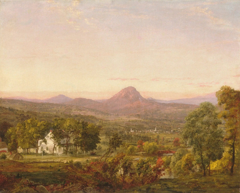 Herfstlandschap, Sugar Loaf Mountain, Orange County, New York - Jasper Francis Cropsey
