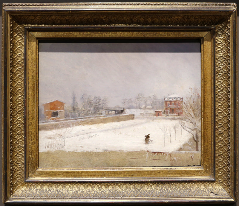 Winterlandschap - Giuseppe De Nittis