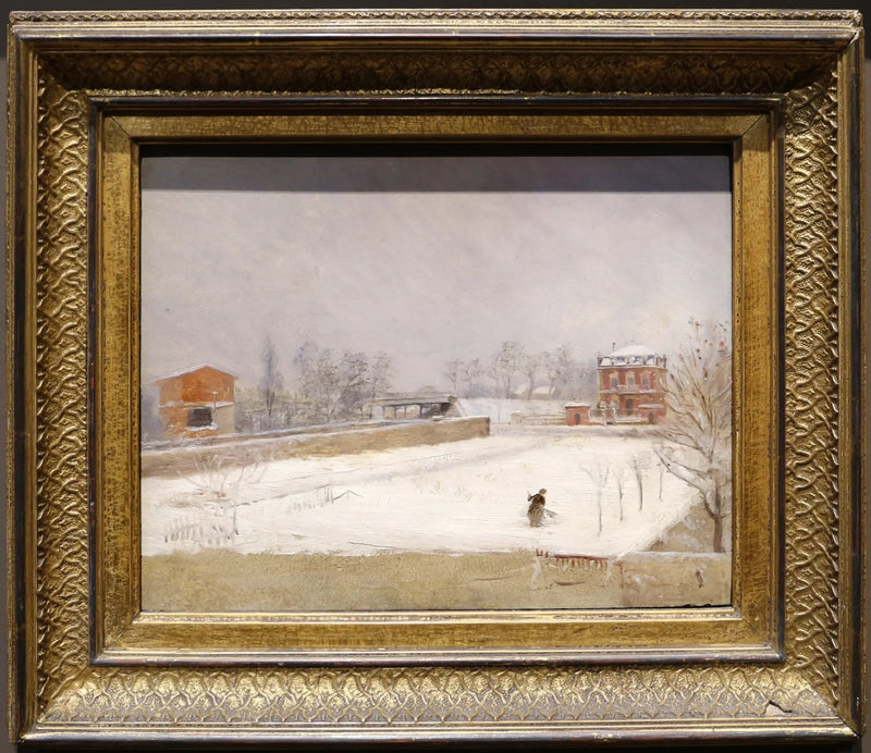 Winterlandschap - Giuseppe De Nittis