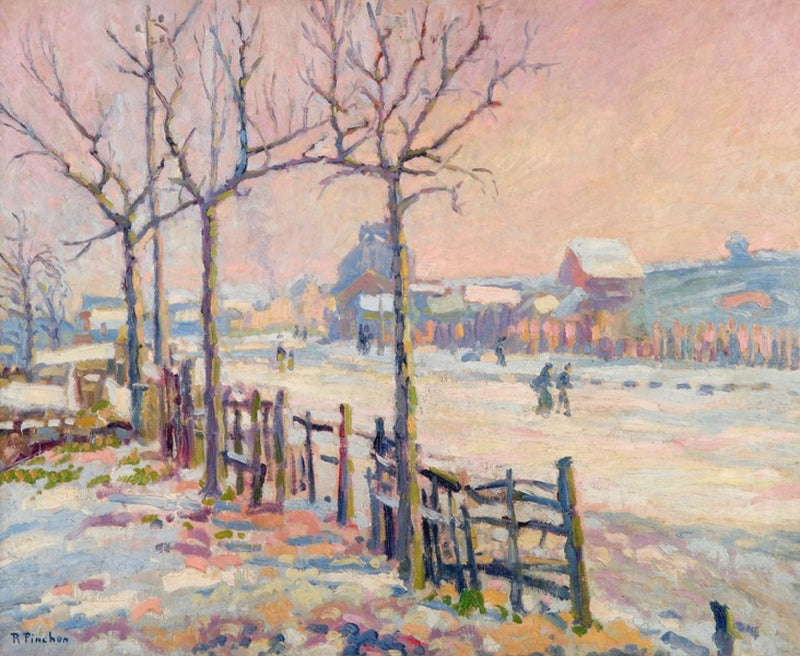Winterlandschap - Robert Antoine Pinchon