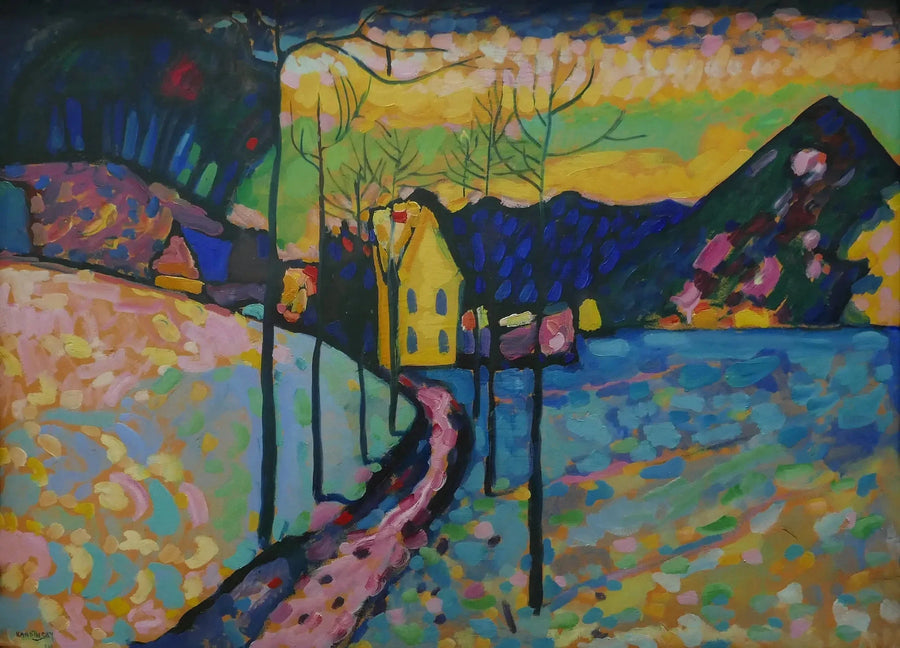 Winterlandschap - Vassily Kandinsky