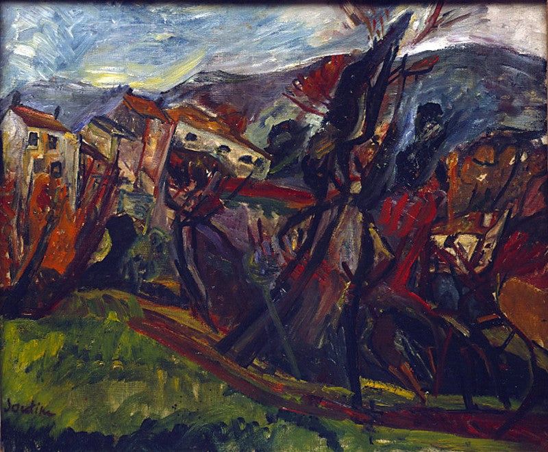 Landschap van Céret - Chaim Soutine