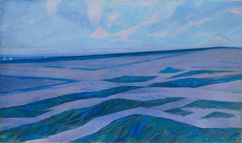 Duinenlandschap bij Domburg - Piet Mondrian