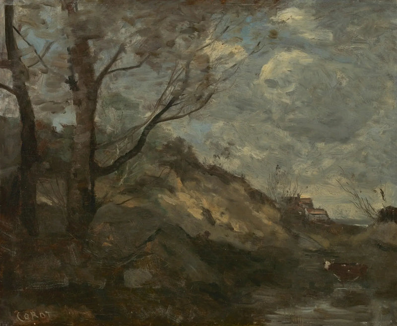 Duinlandschap - Jean-Baptiste Camille Corot
