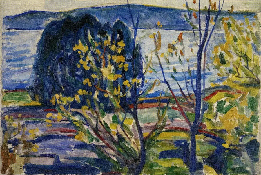 Fjordlandschap - Edvard Munch