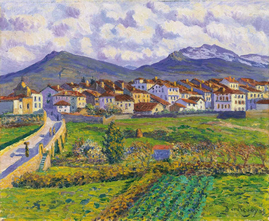 Hernani Landschap - Darío de Regoyos