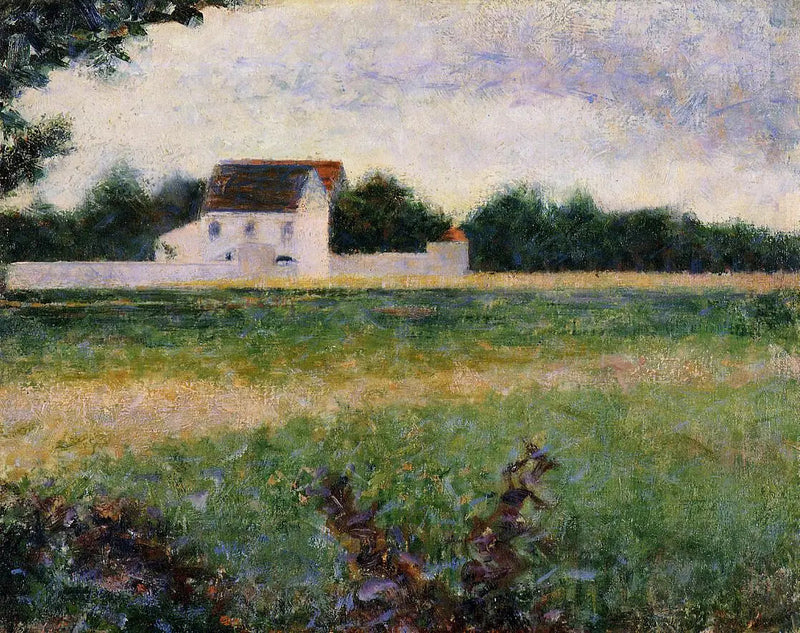 Landschap van Île-de-France - Georges Seurat