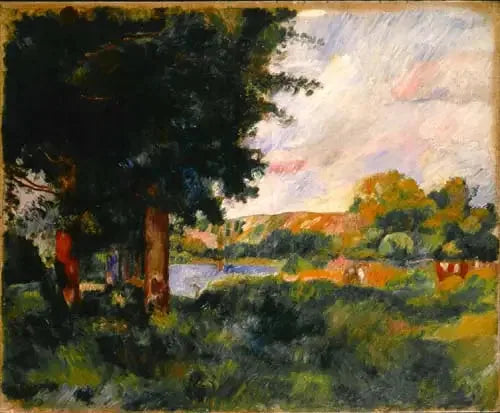 Landschap van Île-de-France - Pierre-Auguste Renoir