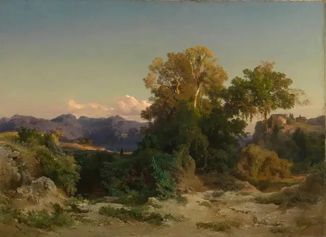 Landschap van het Romeinse platteland - Arnold Böcklin

Source:
Paysage de la campagne romaine - Arnold Böcklin