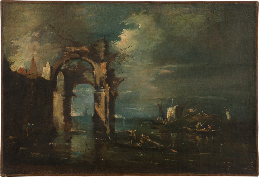 Lagunenlandschap - Francesco Guardi
