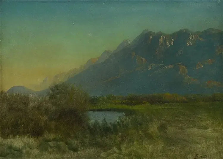 Berglandschap - Albert Bierstadt

Source:
Paysage de montagne - Albert Bierstadt
