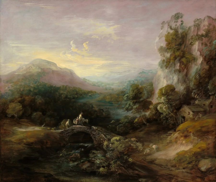 Berglandschap met brug - Thomas Gainsborough

Source:
Paysage de montagne avec pont - Thomas Gainsborough