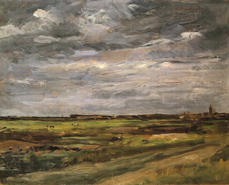 Landschap van Noordwijk - Max Liebermann