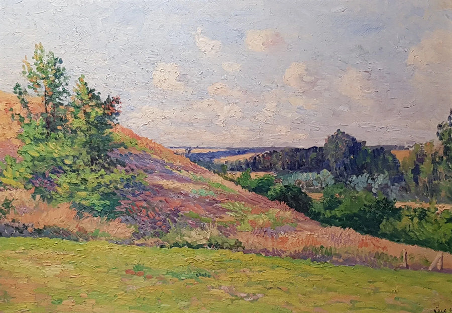 Landschap van Normandië, Bazincourt - Maximilien Luce