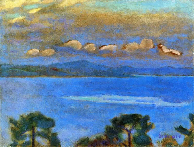 Nachtlandschap, de Golf van Saint-Tropez - Pierre Bonnard
