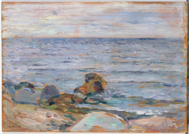 Strandlandschap - Edvard Munch