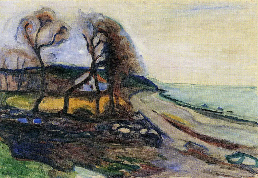 Strandlandschap - Edvard Munch