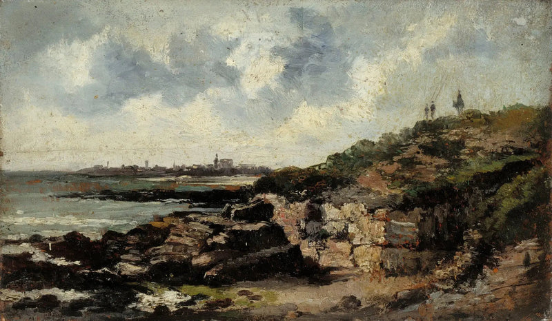 Kustlandschap, Le Havre - Eugène Boudin