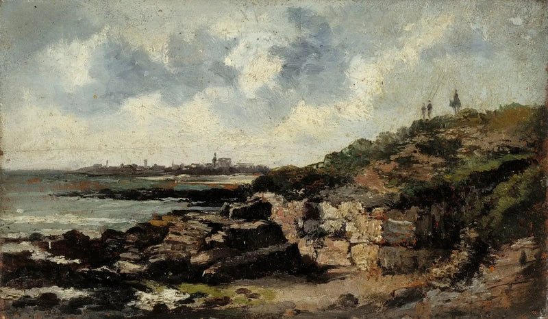 Kustlandschap, Le Havre - Eugène Boudin
