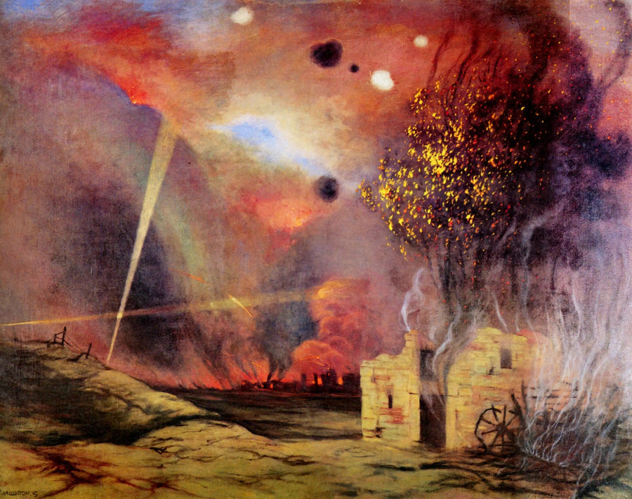 Landschap van ruïnes en branden - Félix Vallotton

Source:
Paysage de ruines et d'incendies - Félix Vallotton
