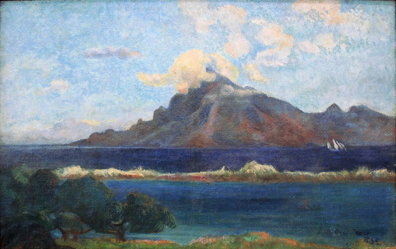 Landschap van Te Vaa - Paul Gauguin