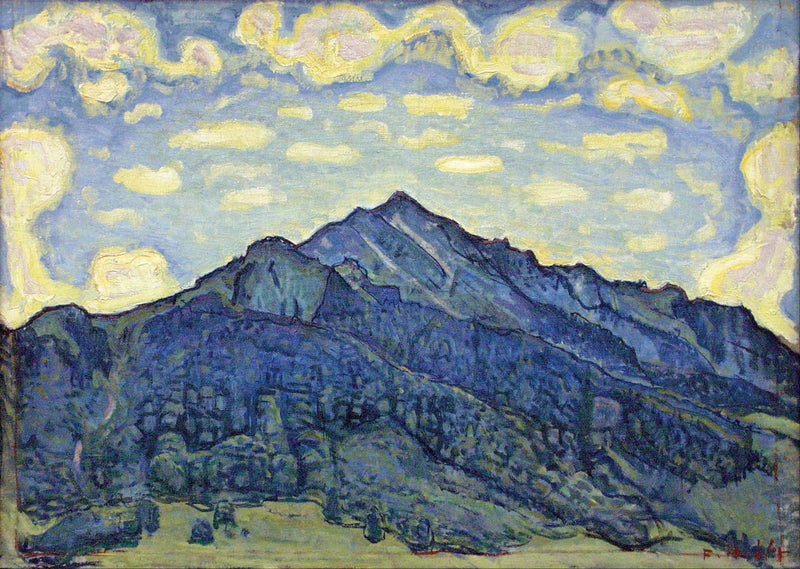 Zuidwestelijk Alpenlandschap - Ferdinand Hodler