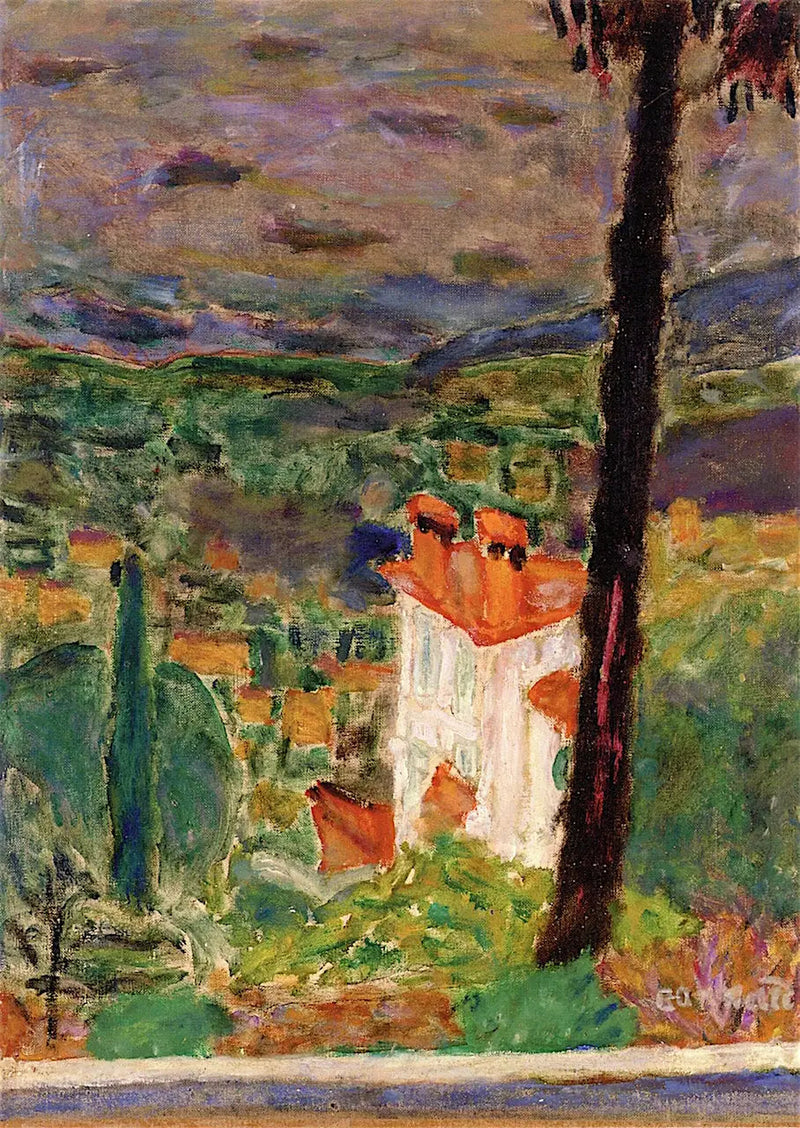 Landschap van de middag - Pierre Bonnard