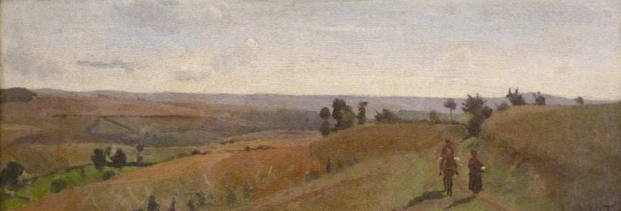 Landschap van de Morvan - Jean-Baptiste Camille Corot