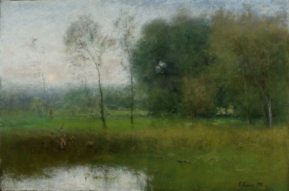 Paysage du New Jersey - George Inness - Alpha Reproduction