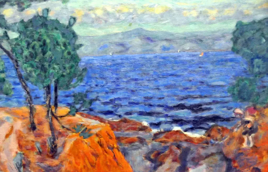 Landschap in het zuiden van Frankrijk - Pierre Bonnard
