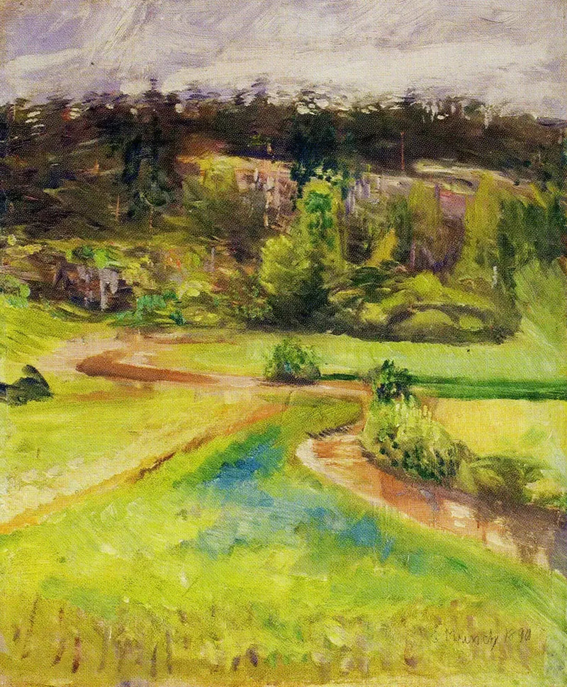 Landschap - Edvard Munch