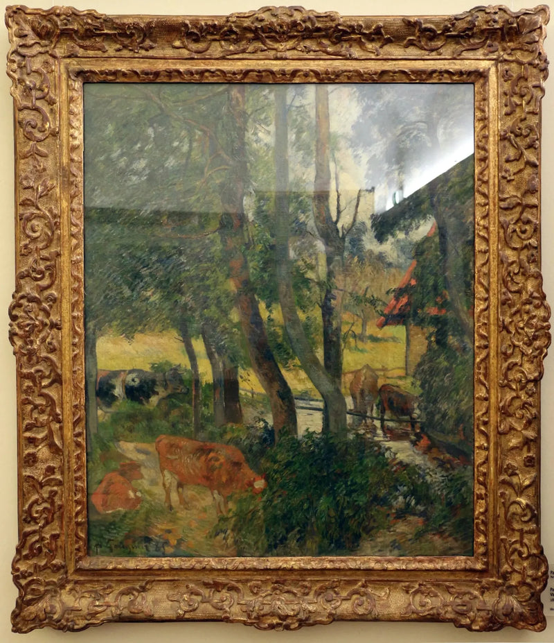 Landschap in Normandië - Paul Gauguin