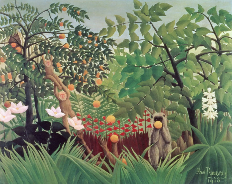 Exotisch landschap - Henri Rousseau