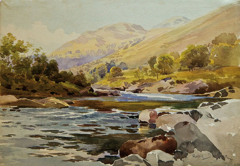 Rivierlandschap - Rosa Bonheur