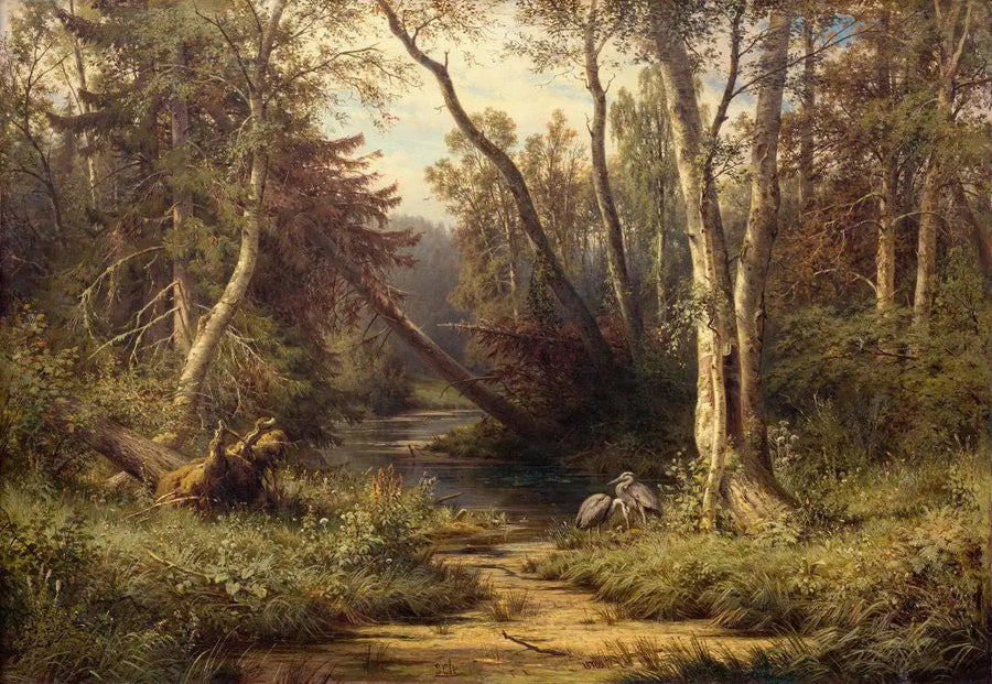 Boslandschap met reigers - Ivan Chichkine

Source:
Paysage forestier avec des hérons - Ivan Chichkine
