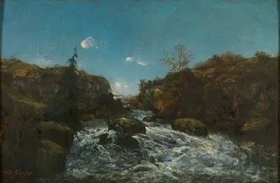 Landschap - Gustave Courbet