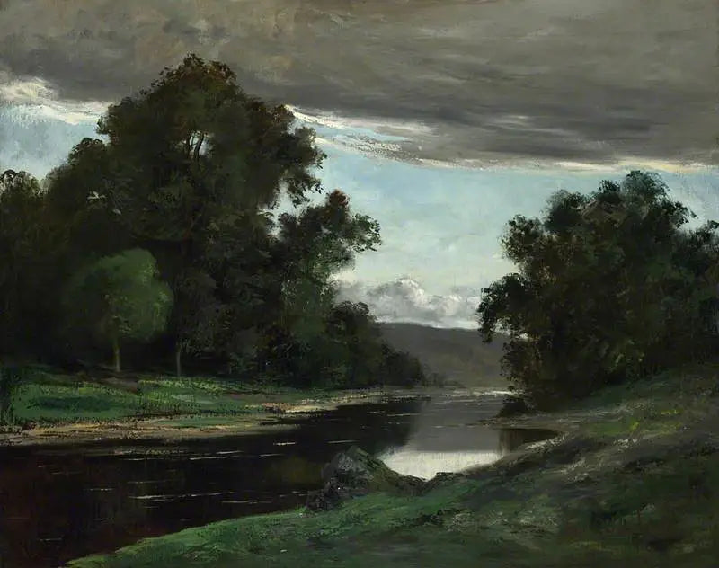 Landschap - Gustave Courbet