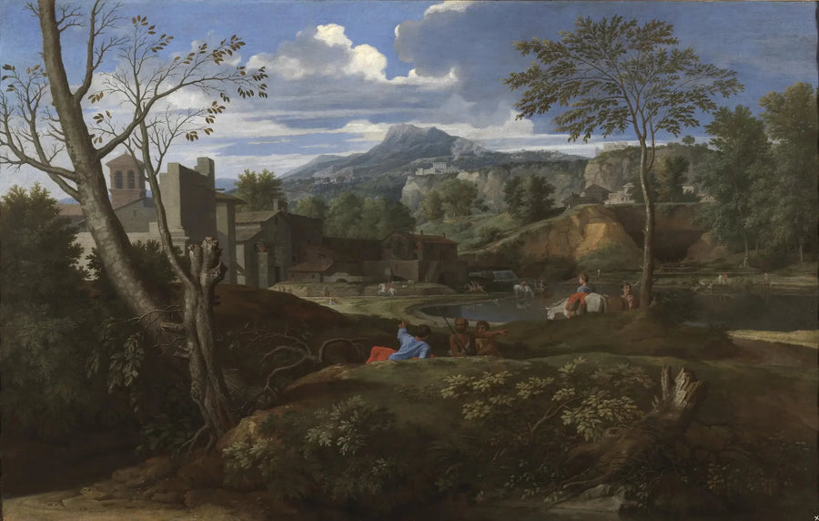Ideaal landschap - Nicolas Poussin