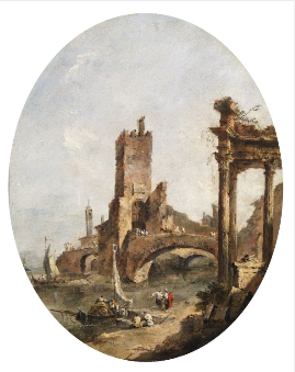 Imaginaire landschap - Francesco Guardi