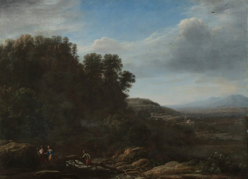 Italiaanse landschap - Claude Lorrain