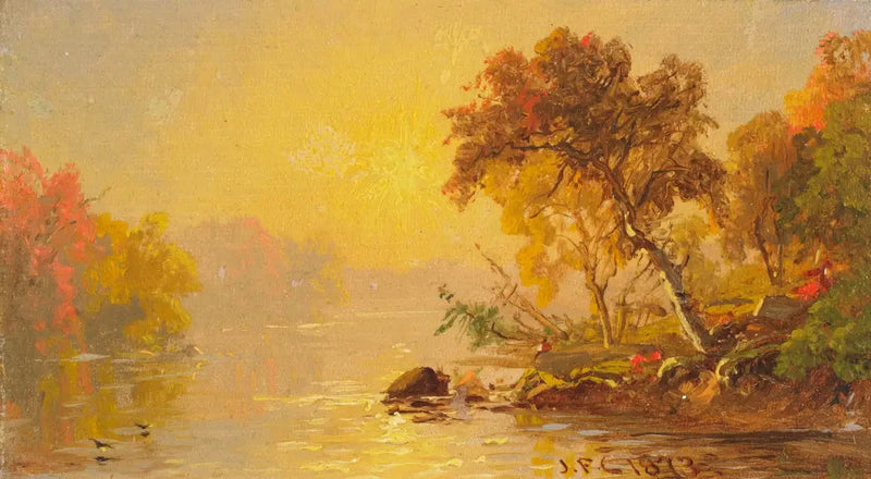 Landschap - Jasper Francis Cropsey